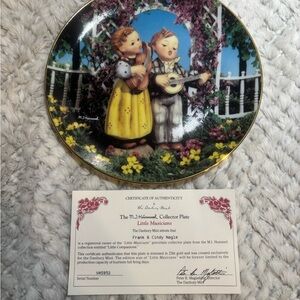 M.I. Hummel Collector Plate - Little Musicians